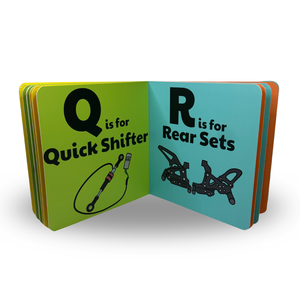 ABC's For Future Motorcyclists Alphabet Book